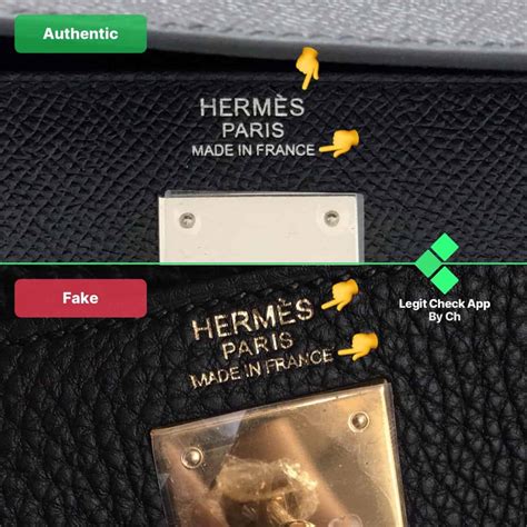 fake vs real hermes|authentic hermes bags outlet.